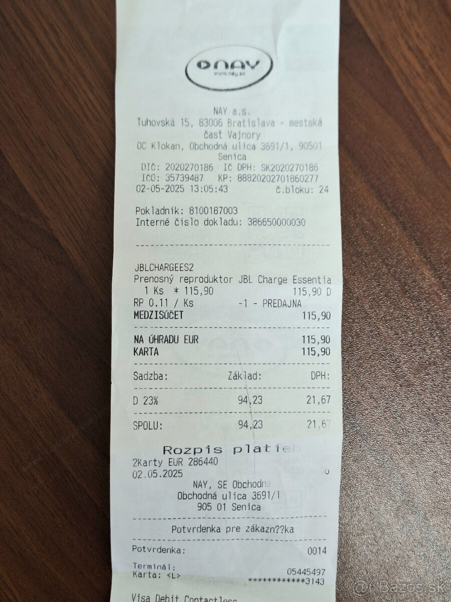 JBL Charge Essential 2, záruka do 5/2027 - 7