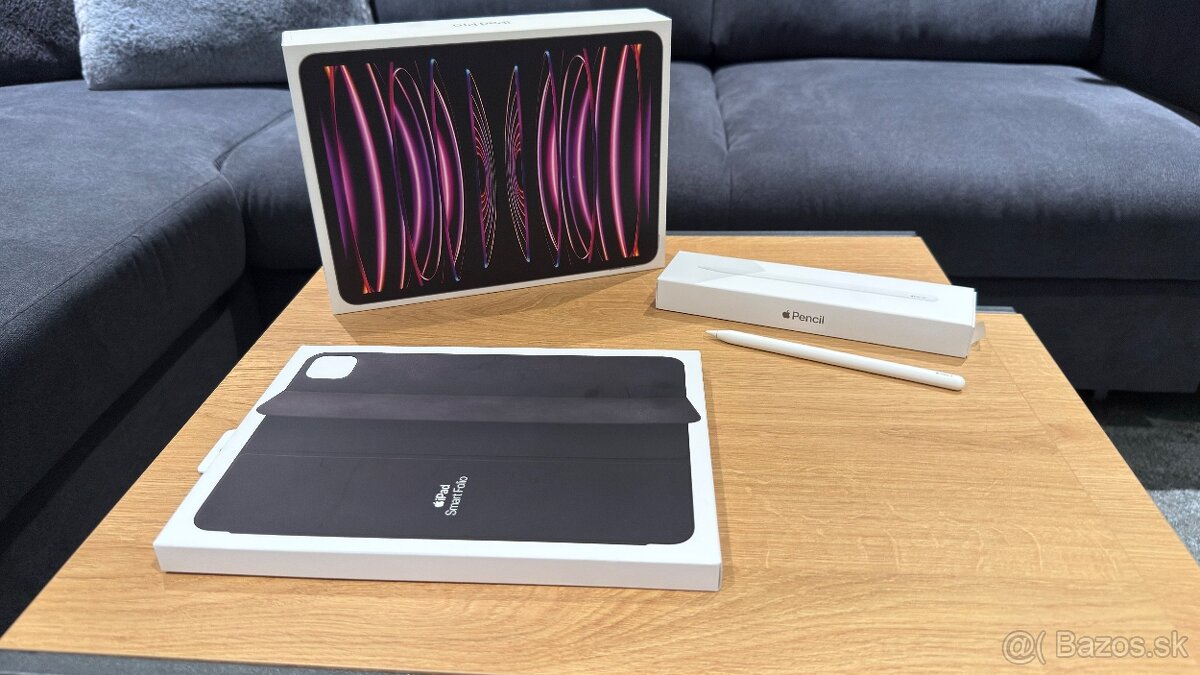 iPad Pro 11" M2 256 GB Space Gray + Apple Pencil 2 + Smart - 7