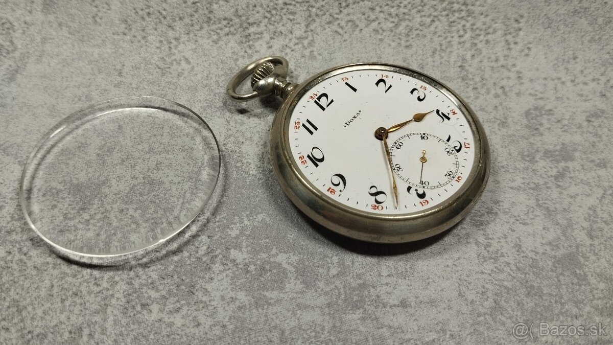 Krásné kapesní hodinky DOXA do sbírky, medaile - 7
