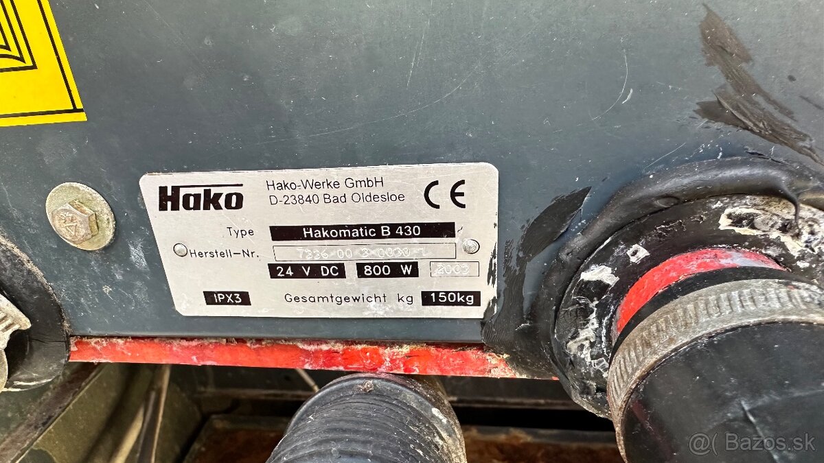 Predam cistiaci Umyvaci stroj Hakomatic bez Baterii. - 7