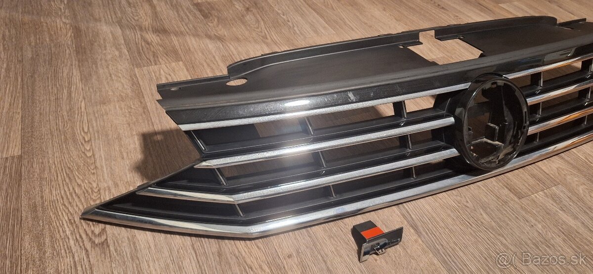 Passat B8 predna maska grill z modelu 2022 B8.5 chrom - 7