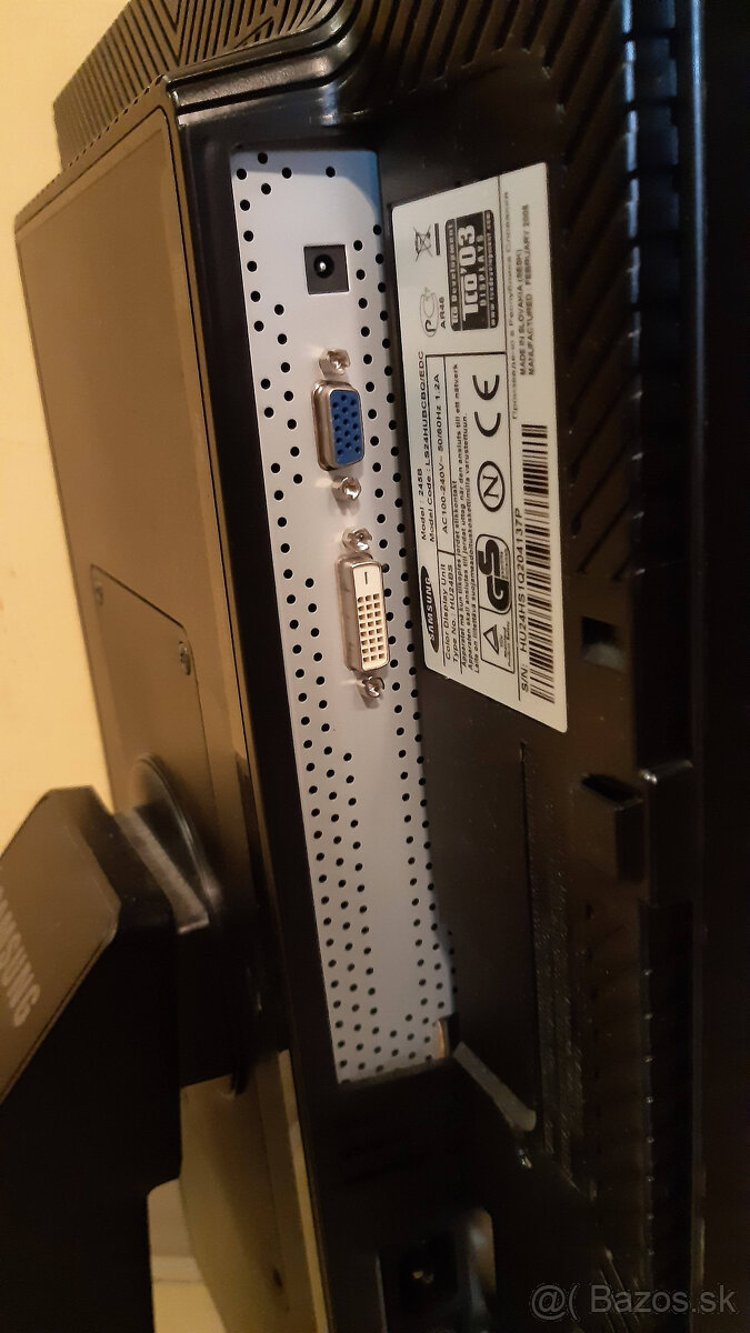 Predám LCD monitor Samsung 245B funkčný. - 7