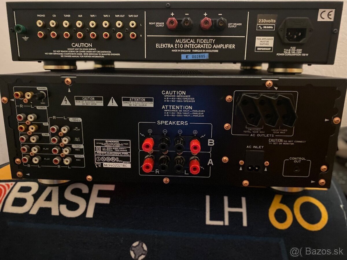 Predam zosilnovac Musical Fidelity,Onkyo a Pioneer - 7