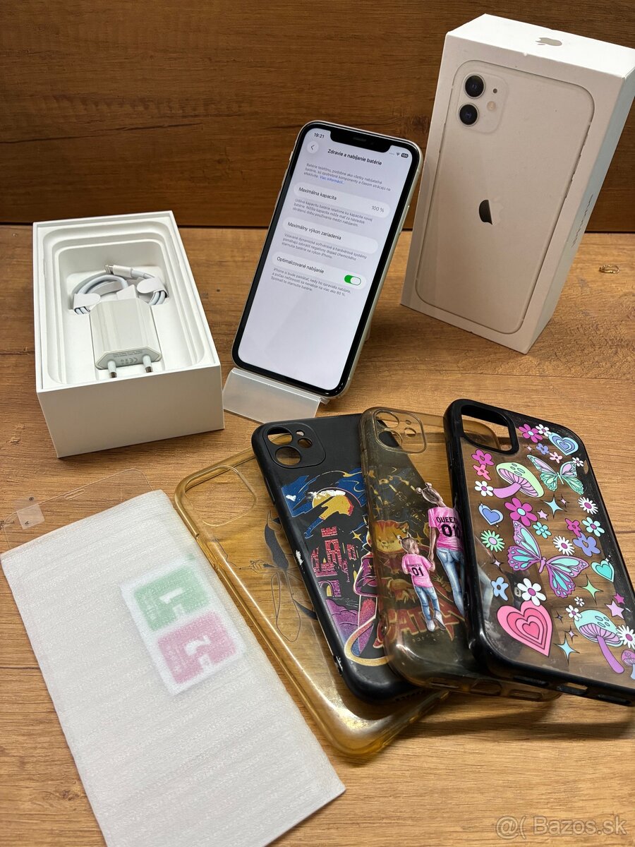 Iphone 11 128gb, 🔋100%+Zaruka - 7