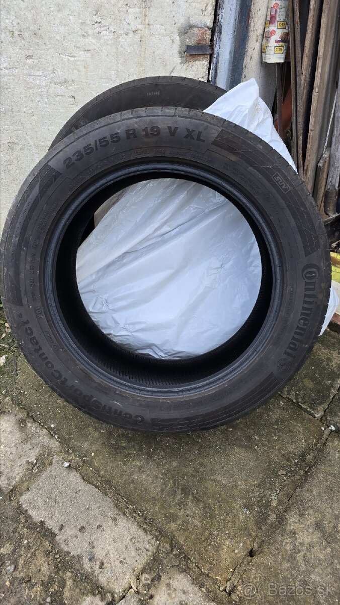 Letné pneumatiky 235/55 R19 Continental - 7