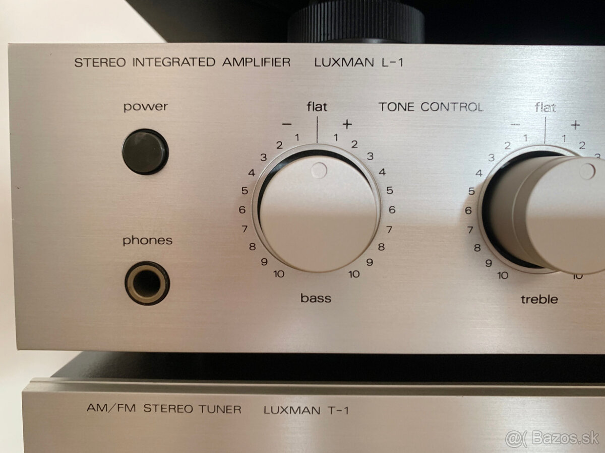 Luxman L-1 amplifier a T1 tuner - 7