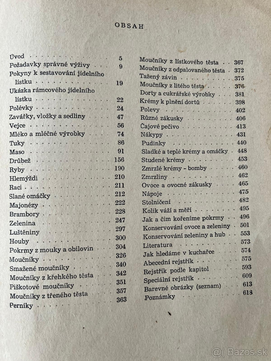 Kucharska kniha z 1961: "Varime zdrave, chutne a hospodarne - 7