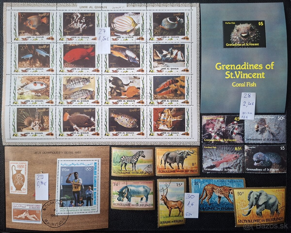 Postove znamky 5 (91poloziek) - 7