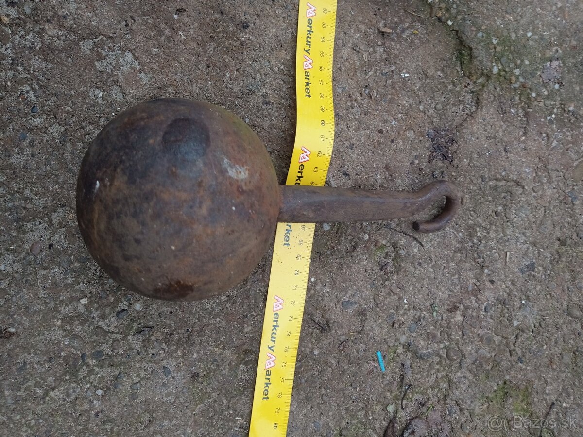 4kg závažie dlabačka - 7