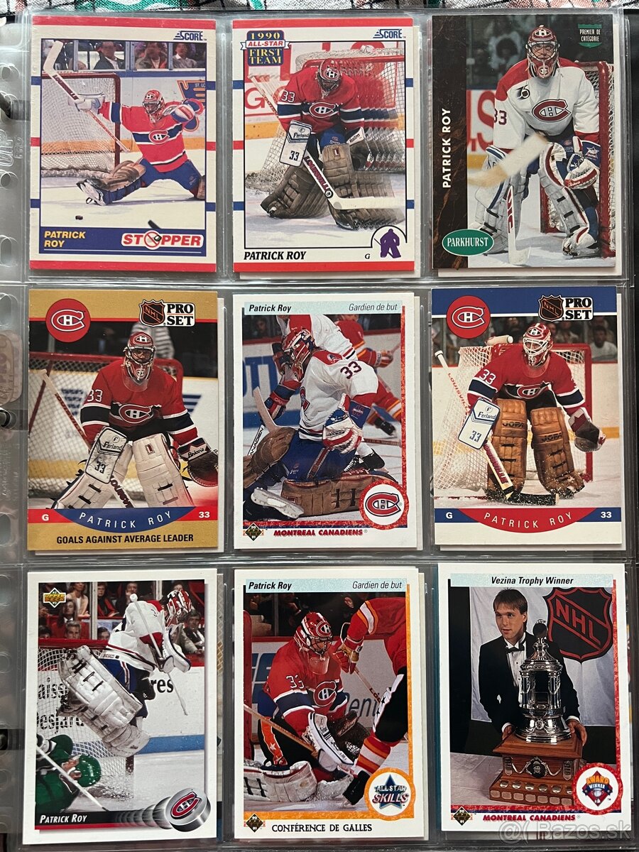 NHL karty Patrick Roy - 7