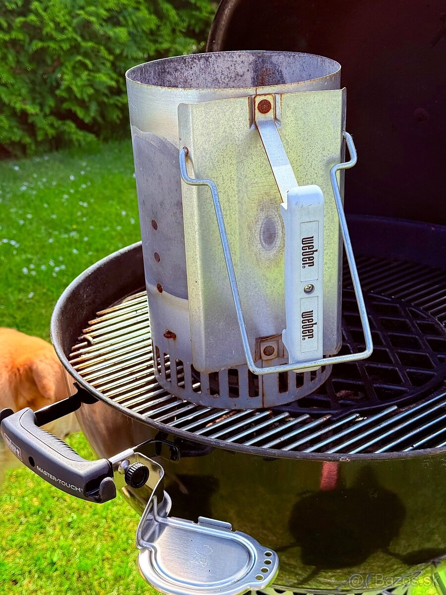 Weber Master-Touch 57 cm – STAV AKO NOVÝ + Full výbava - 7