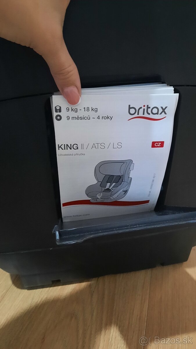 Autosedačka Britax Römer KING II 2022, tmavomodrá - 7