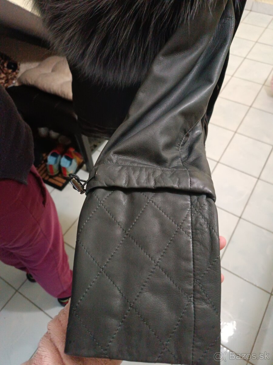 Dámska bunda z pravej kože. - 7
