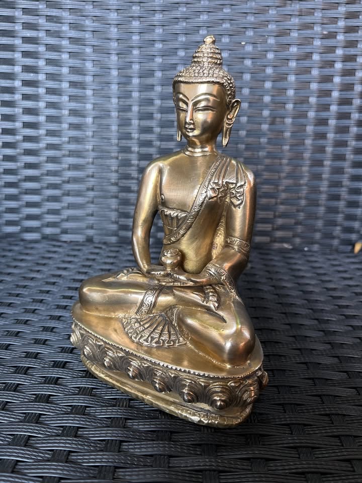 Bronzová socha Budha 21cm - 7