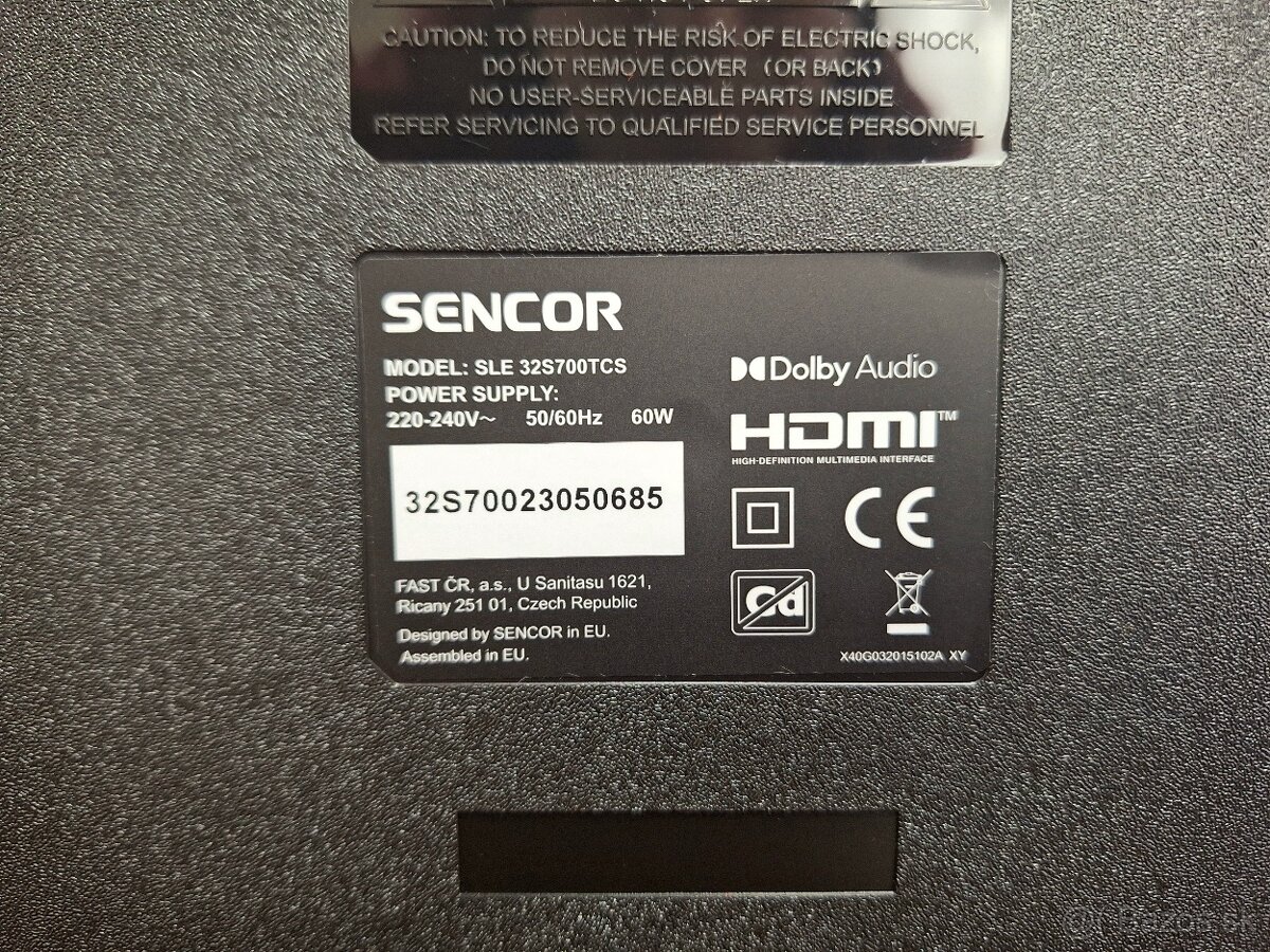 Sencor SLE 32S700TCS - 7