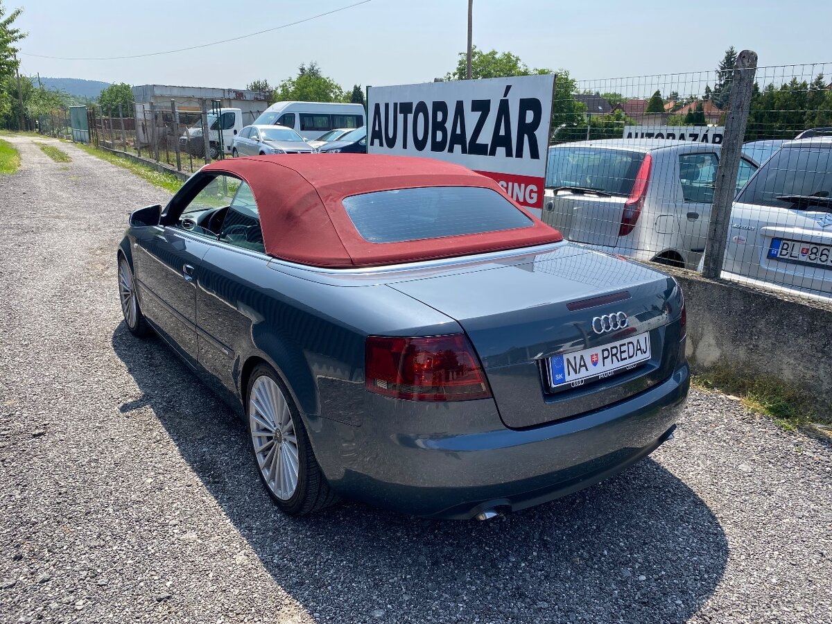 Audi A4 Cabrio 2.0TDi 100kw Kabriolet, Rok výroby 2007 - 7