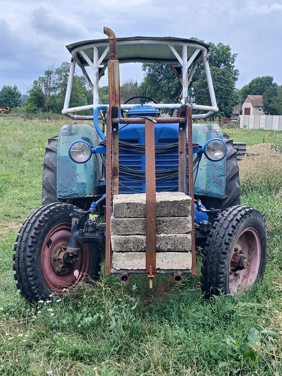 Bager Zetor Super 50 + podkop UNC - 7