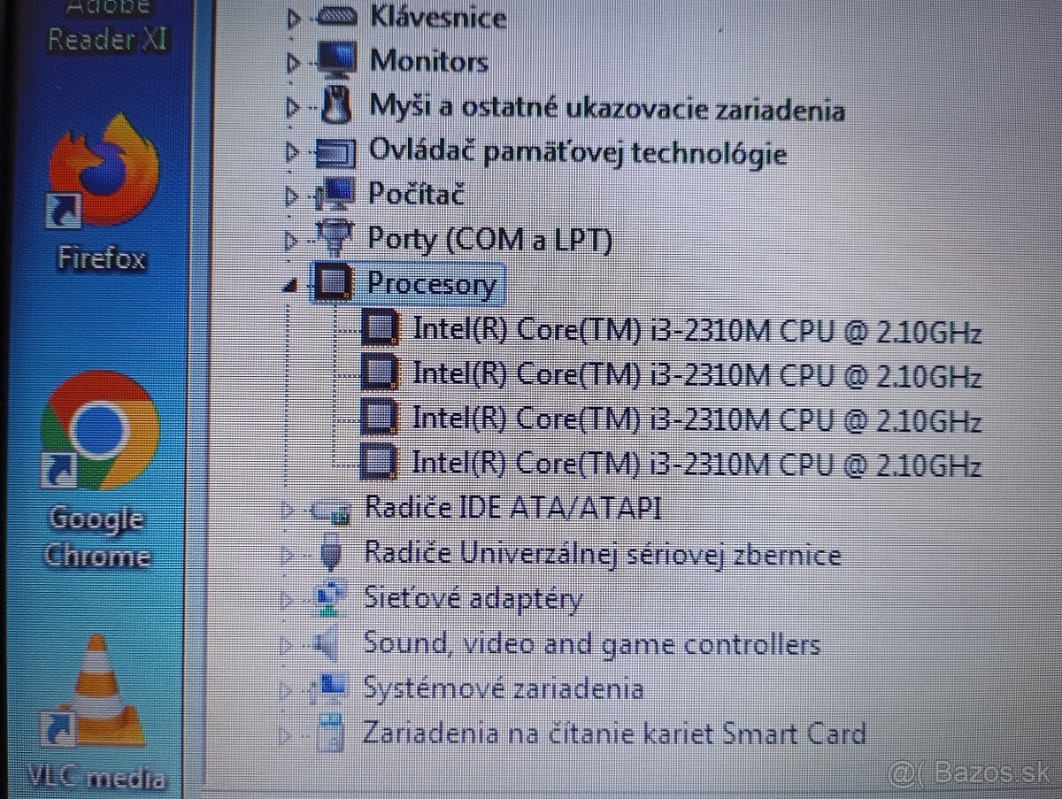 Fujitsu Lifebook e751, Intel® Core™i3 , 8gb ram RS232 ,Win7 - 7
