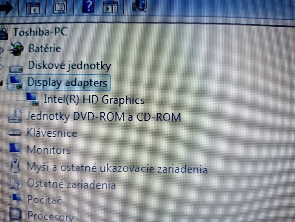 rozpredám notebook Toshiba satellite C850 - 7