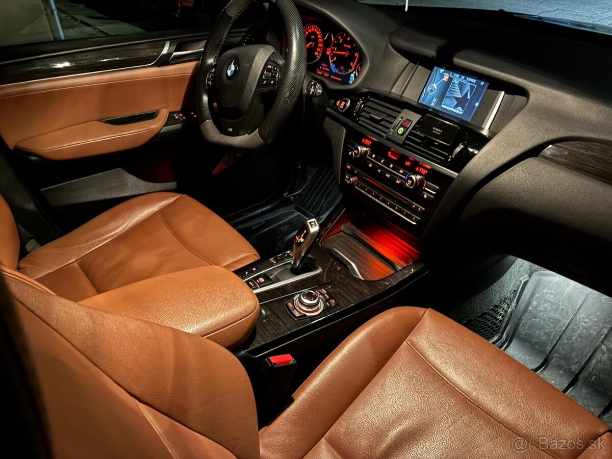 BMW X3 xDrive30d 190 kW – M volant, koža, panoráma, automat, - 7