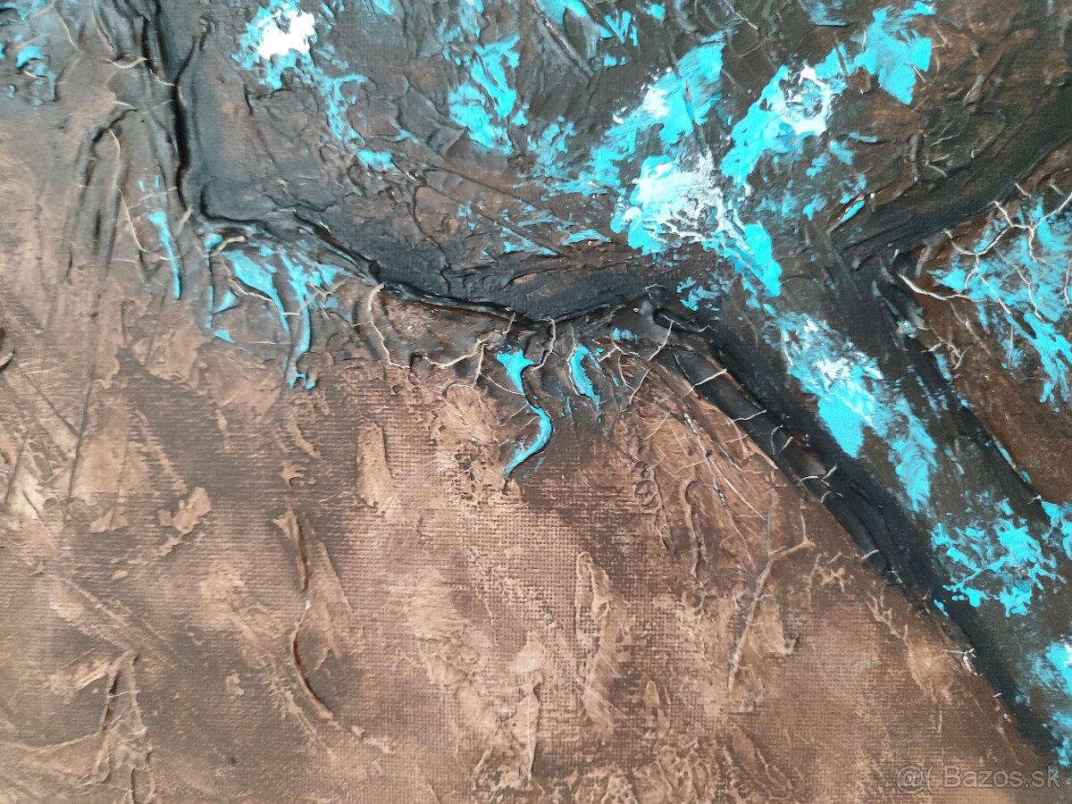 Ručne maľovaný obraz akryl - 7