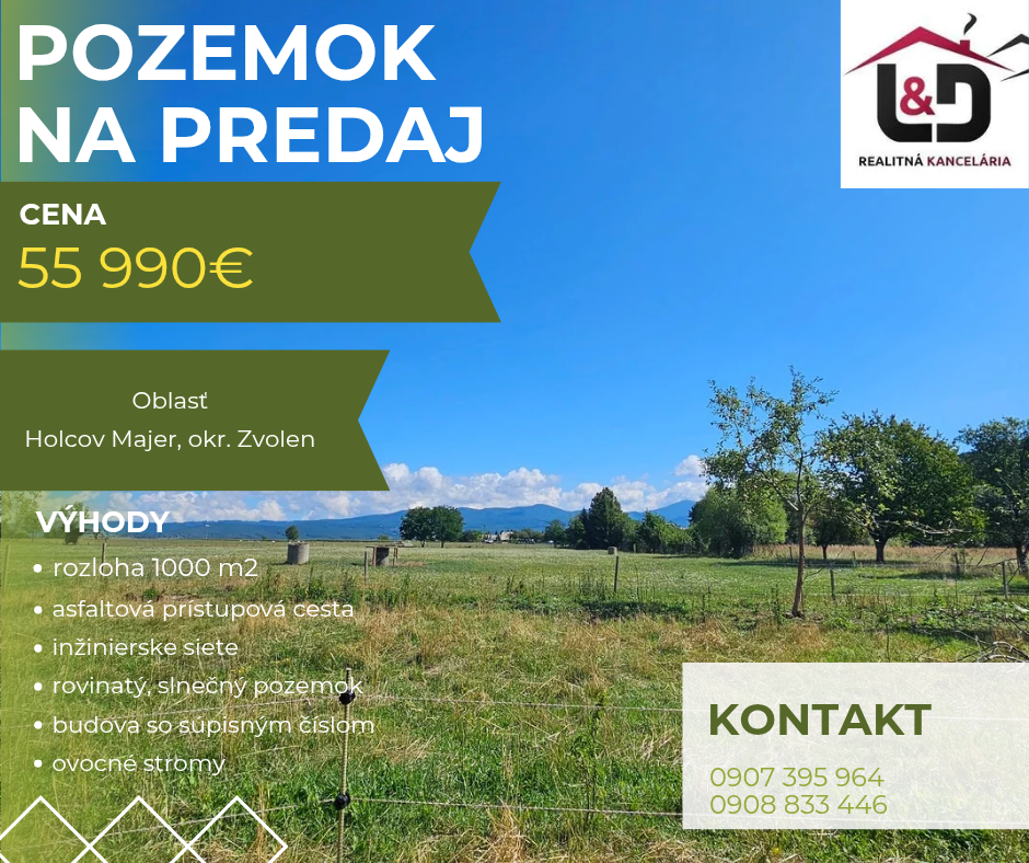 Stavebný pozemok so Súpisným Číslom | Holcov Majer - 7