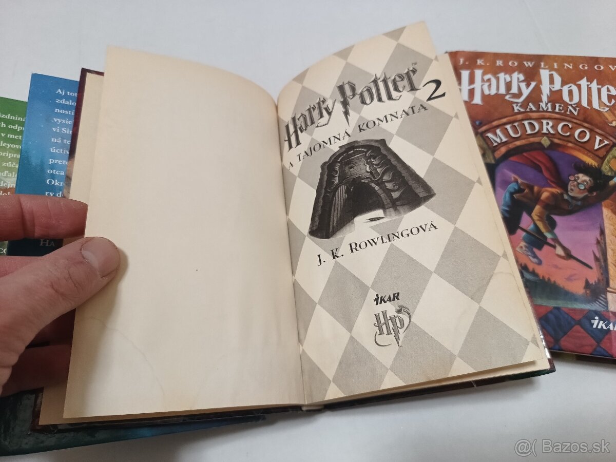Harry Potter 1-5, prvé vydanie 2000-2003 - 7