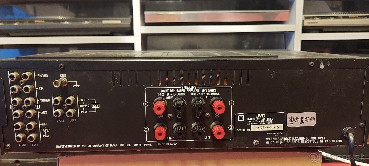 Predám zosilovače Denon, JVC a Pioneer - 7