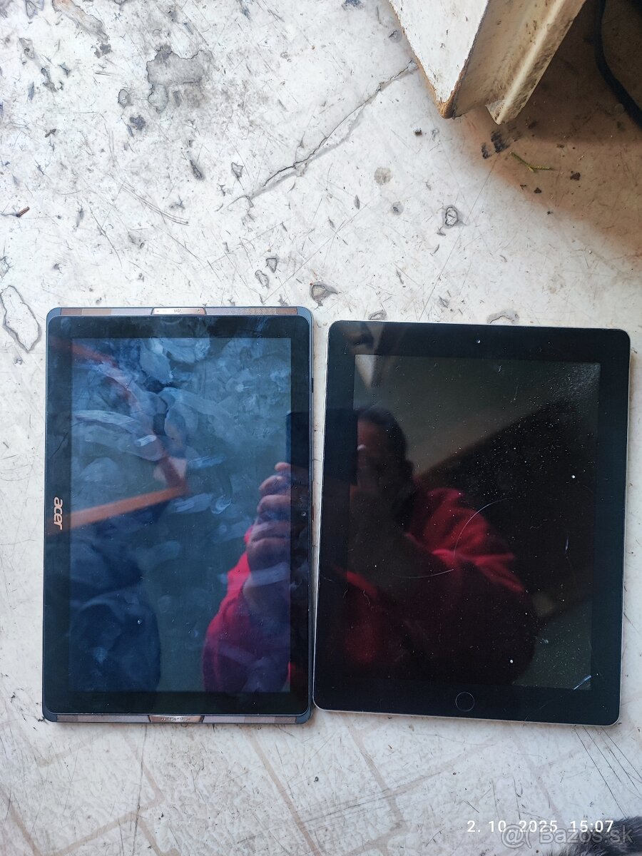 2 ipad a 1 Acer - 7