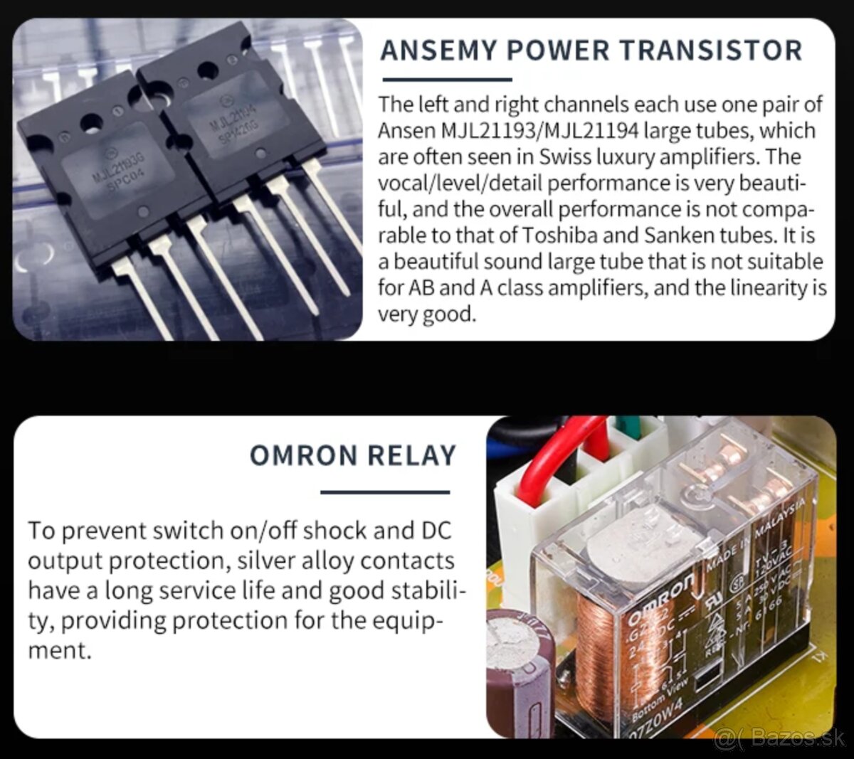 Koncový zosilovač A1 class A - 7