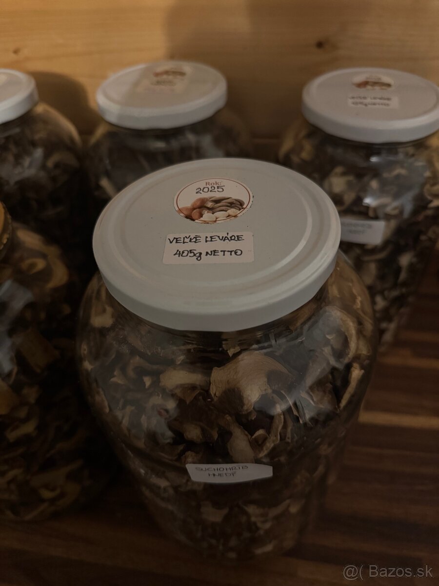 sušené hríby / huby , Suchohríb hnedý a Kozák Topoľový - 7