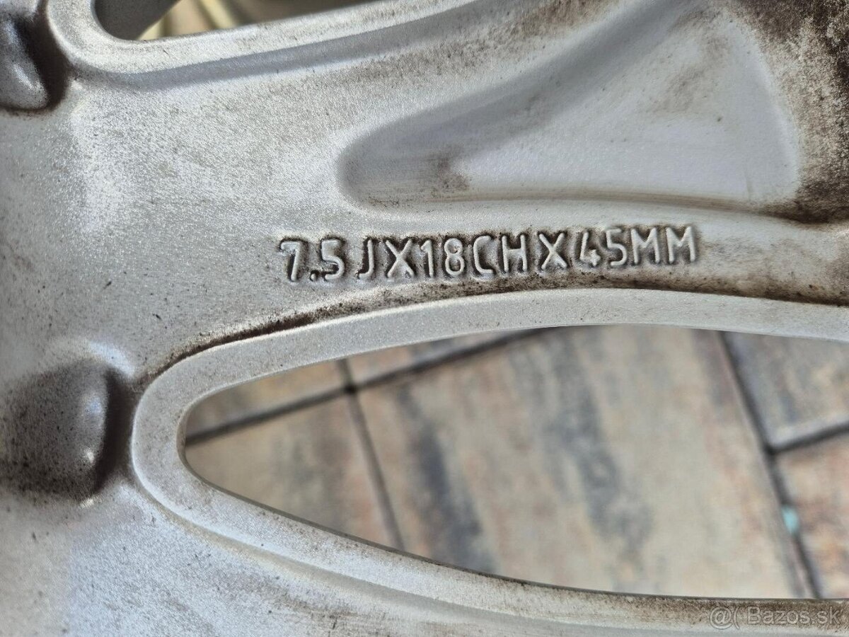 5x108 r18 ET 45 x 7,5J elektróny originál LAND ROVER+FORD - 7