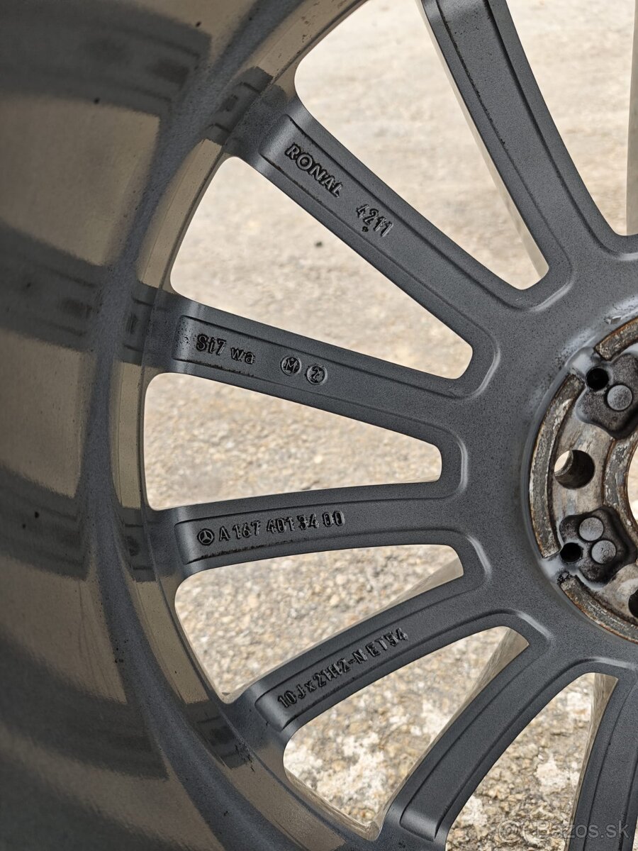 Mercedes R21 AMG originálne kolesá, letná sada 5x112 GLE GLS - 7