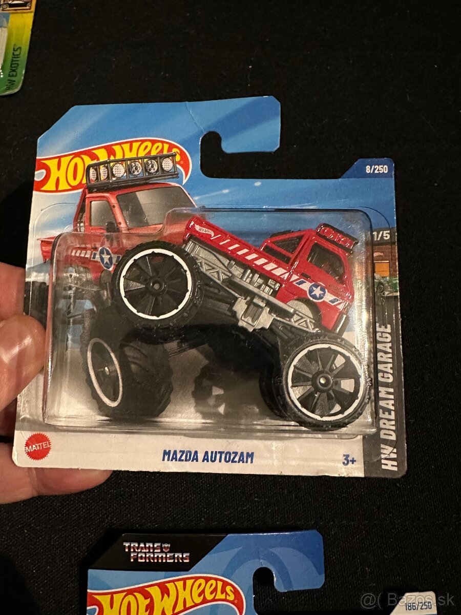 Hot Wheels autíčka 8 kusov nové neotvorené - 7