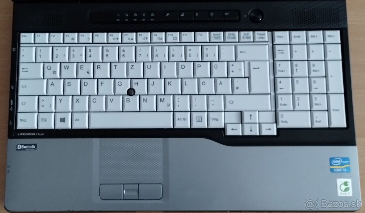 Fujitsu E752, Intel i3-3310M@2,40GHz, 4GB DDR3, 32GB SSD - 7