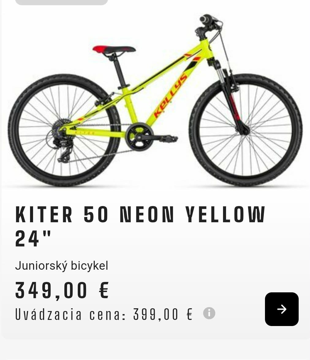 Kellys Kiter 50,, kolesá 24", rám"S" - 7