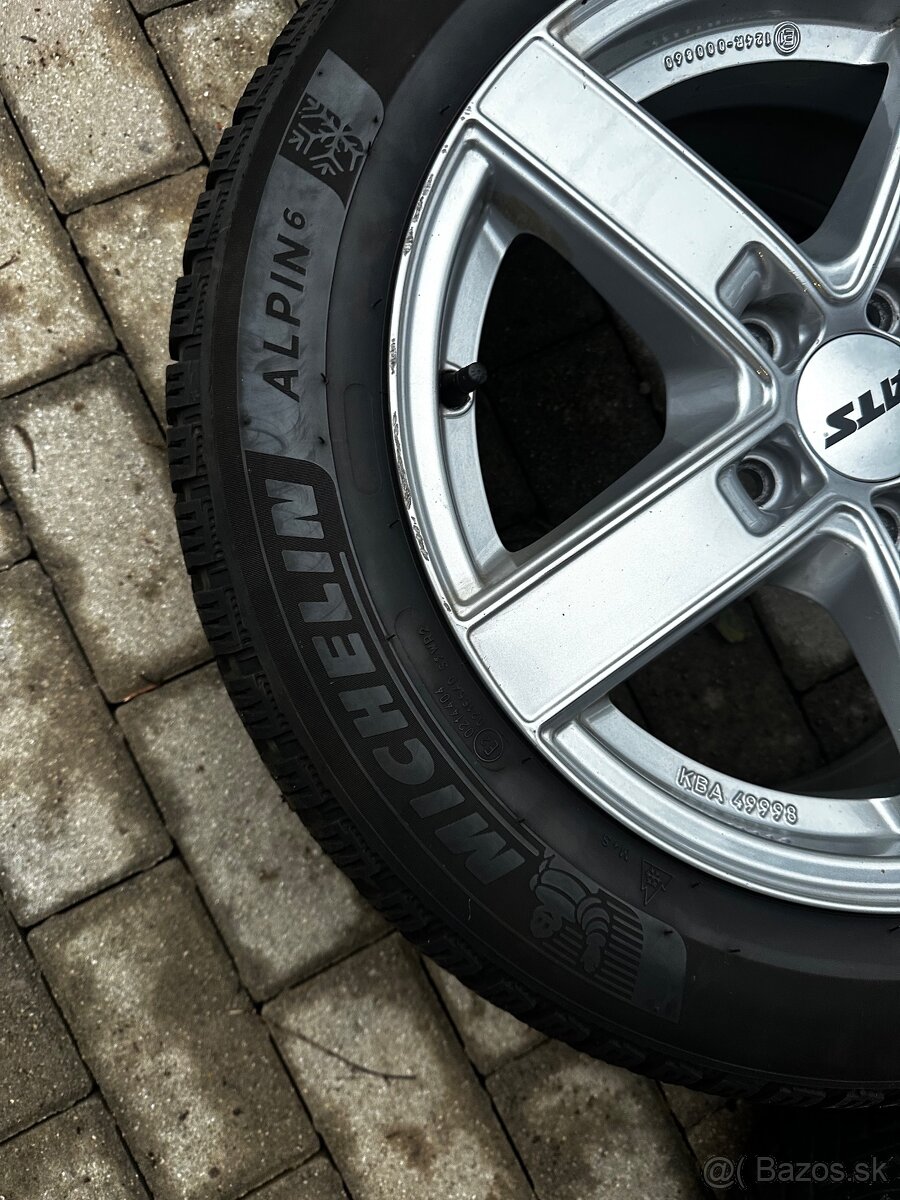Predám elektrony ats 5x112 + zimné pneu Michelin 205/55 r16 - 7