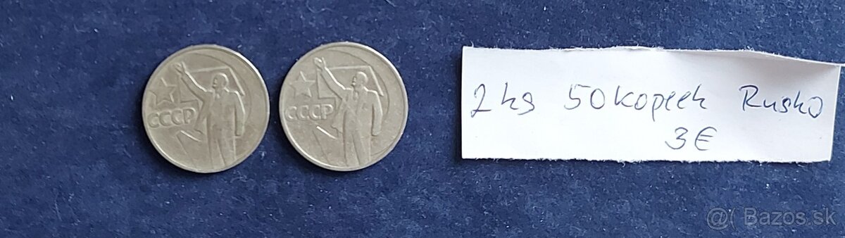 Zbierka mincí - Cárske Rusko, Rusko, Španielsko DOPLNENÉ - 7