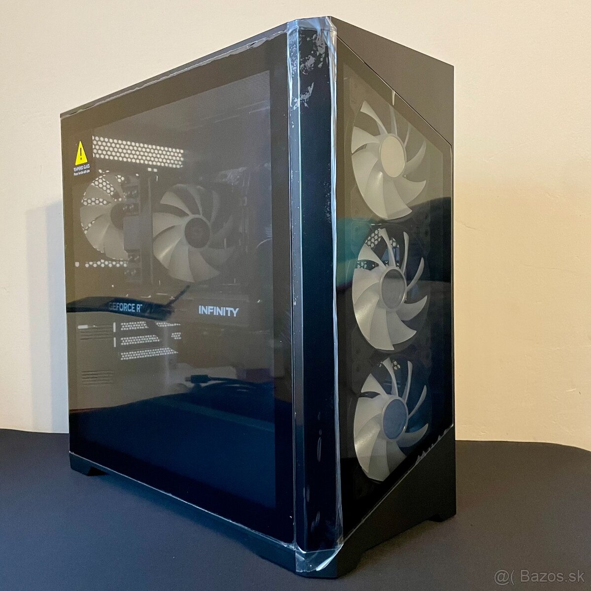 Herný PC Ryzen 5 5500,RTX 5060,16GB RAM,500GB SSD - 7