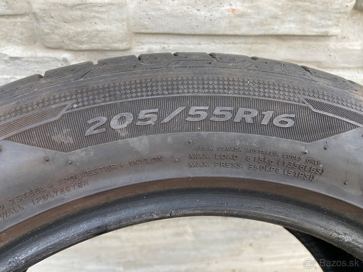 205/55 R16 HANKOOK letne pneu - 7