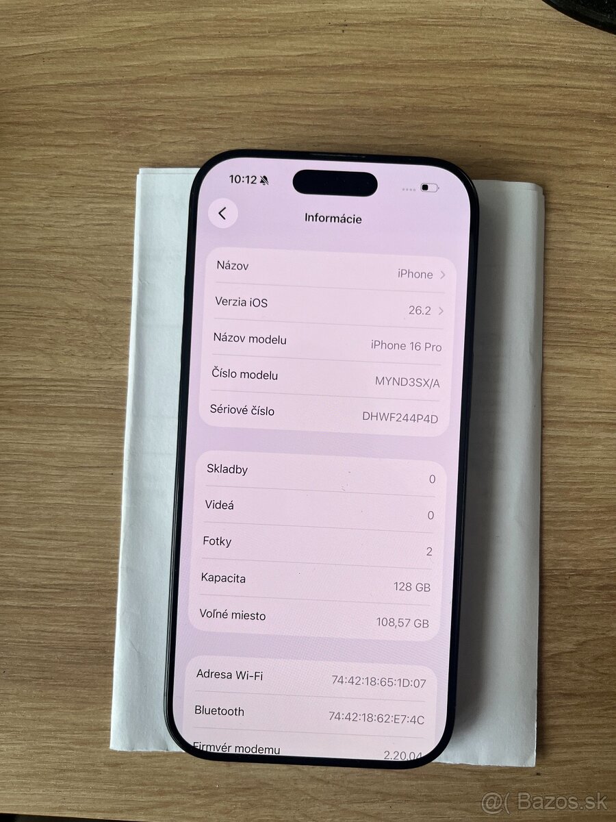 iPhone 16 Pro 128GB Black Titanium - 7