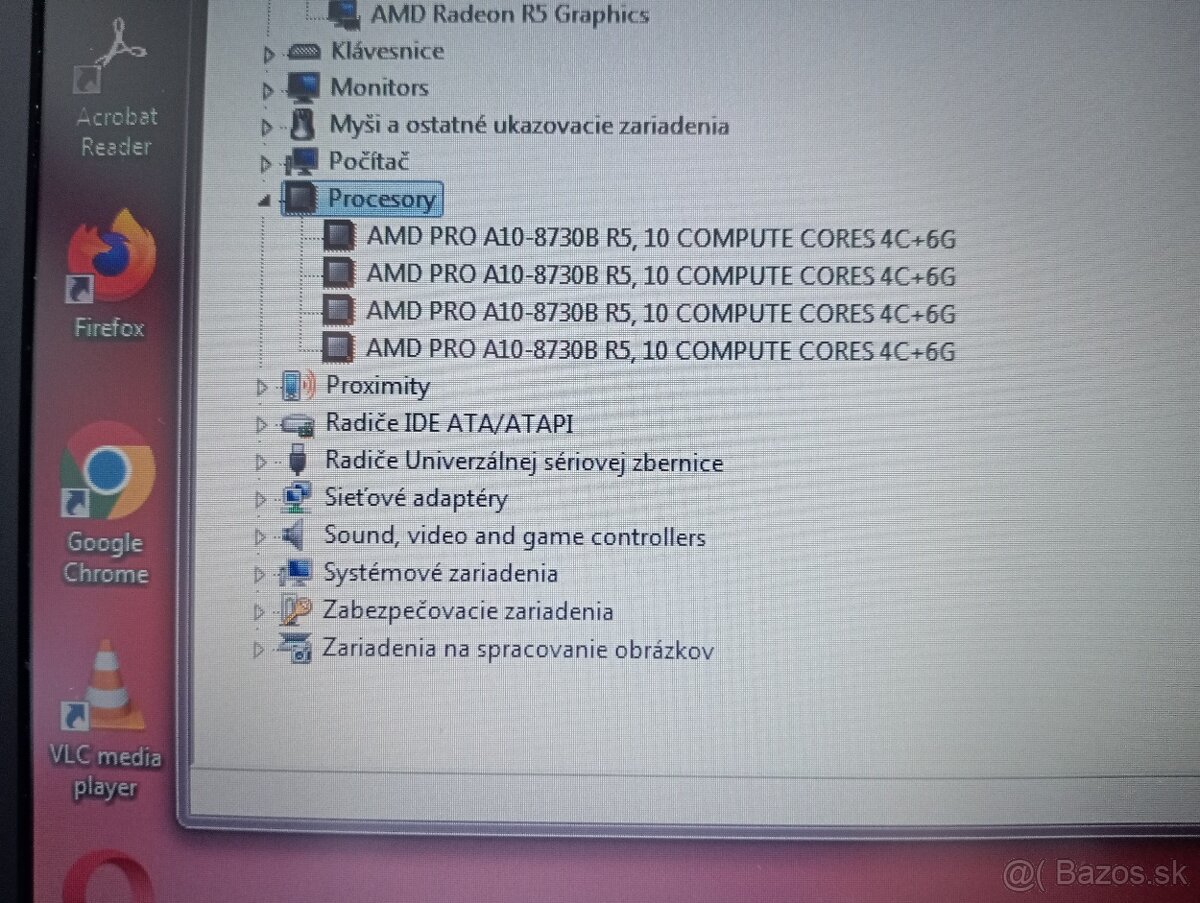 HP elitebook 725 G4 ,AMD A10 quad core , 8gb ram ,Windows 7 - 7