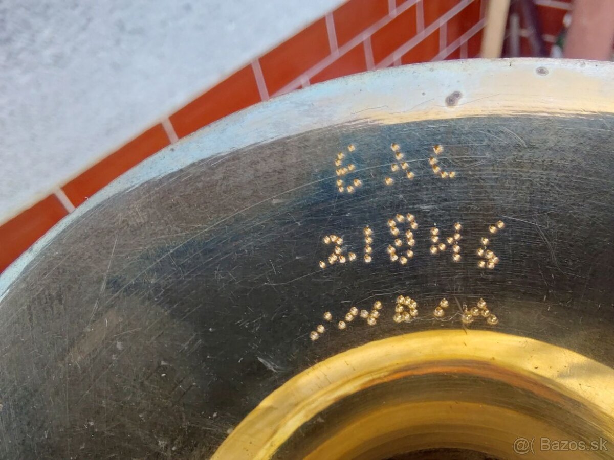 Orientálny mosadzný etažér - 7