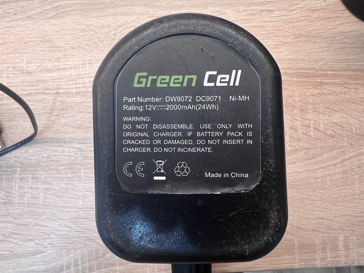 Dewalt vrtačka DC740 celý set - 7