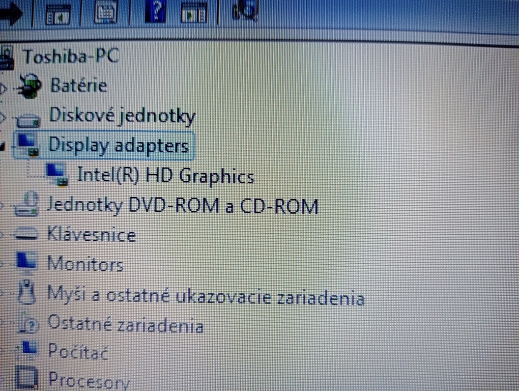 rozpredám notebook Toshiba satellite C850 - 7