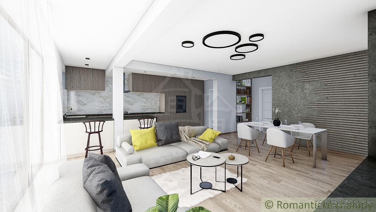 Novostavba štvorizbového rodinného domu s garážou v atrakt - 7