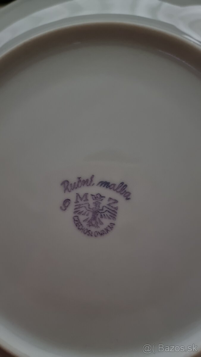 Obedova suprava czechoslovakia Rucna malba - 7