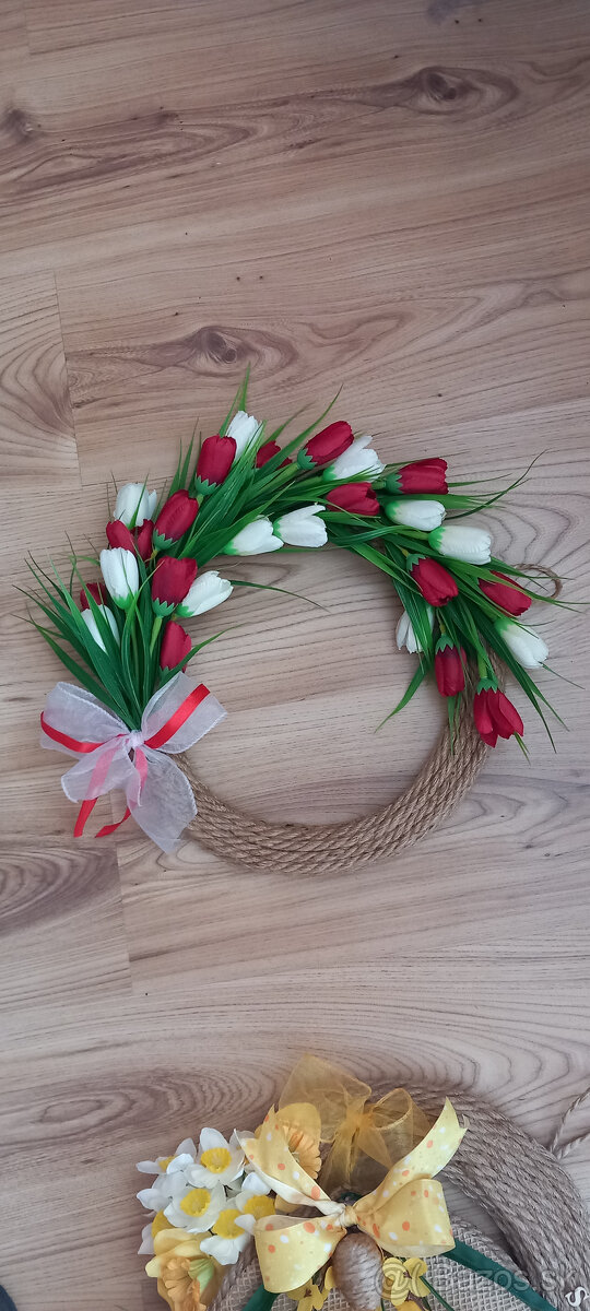 Jarné - veľkonočné dekorácie - 7