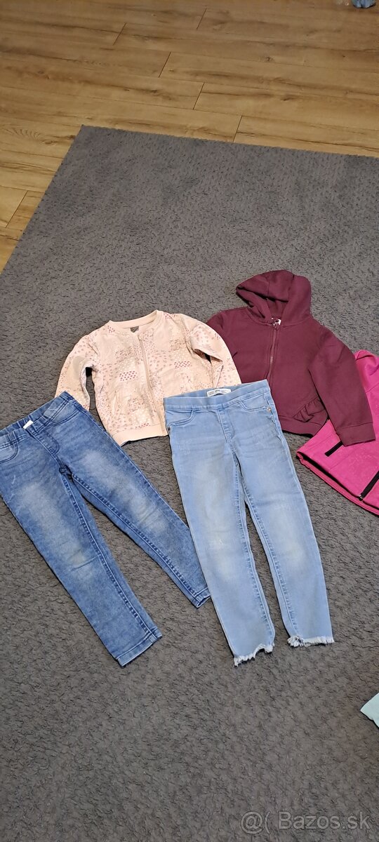 Balík oblečenia 116 cm- 5-6 rokov - 7