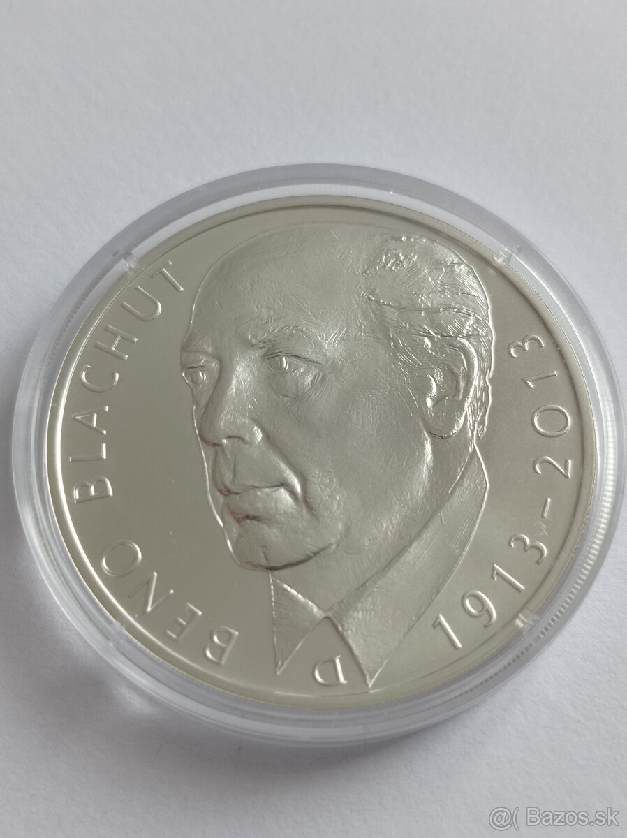 500 korún - PROOF / BK - ČNB - striebro - 7